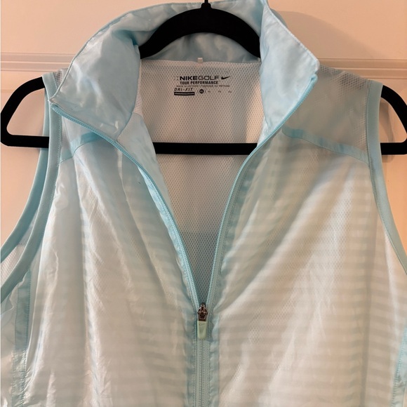 Nike Golf Dri-FIT Light Blue Vest - Picture 3 of 6